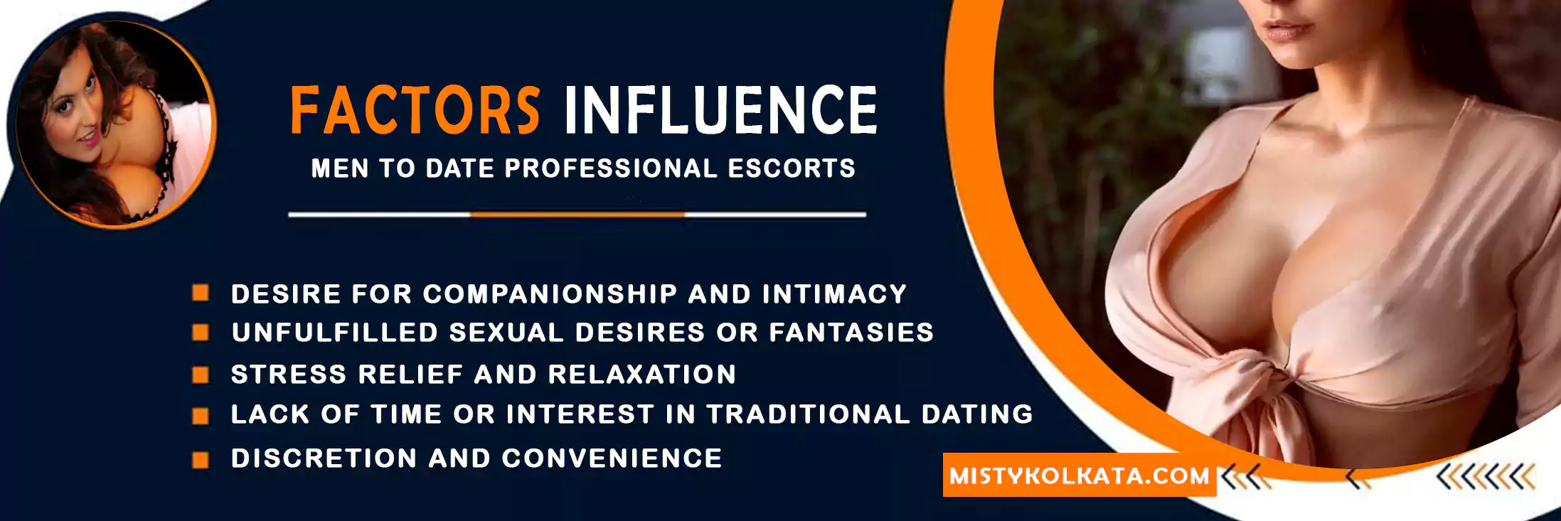 influence men to date professional escorts