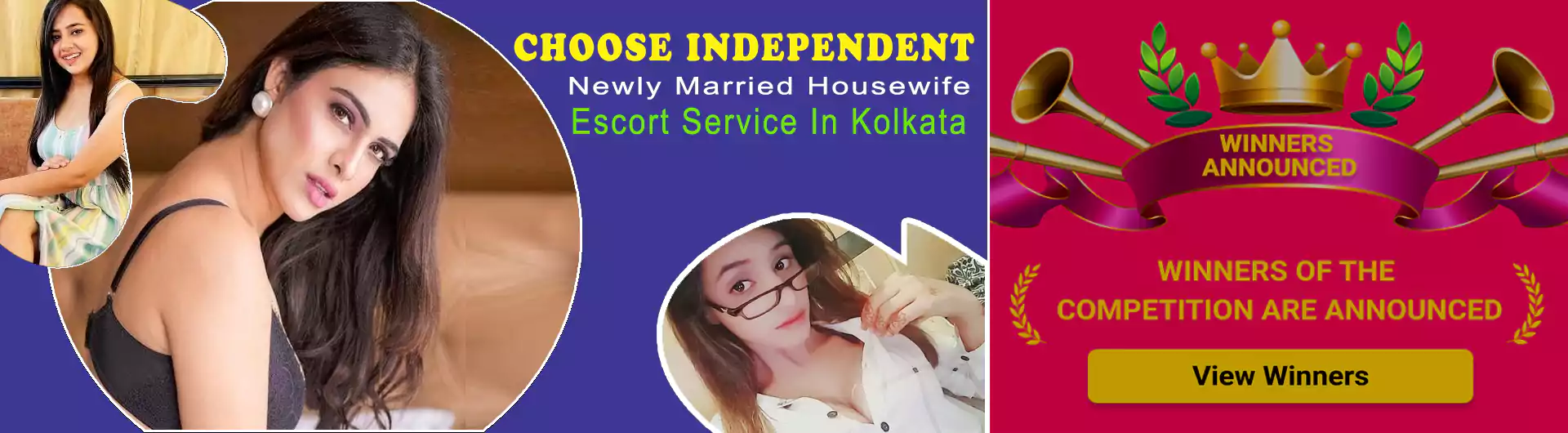 Choose Independent Newly Married Housewife Escort